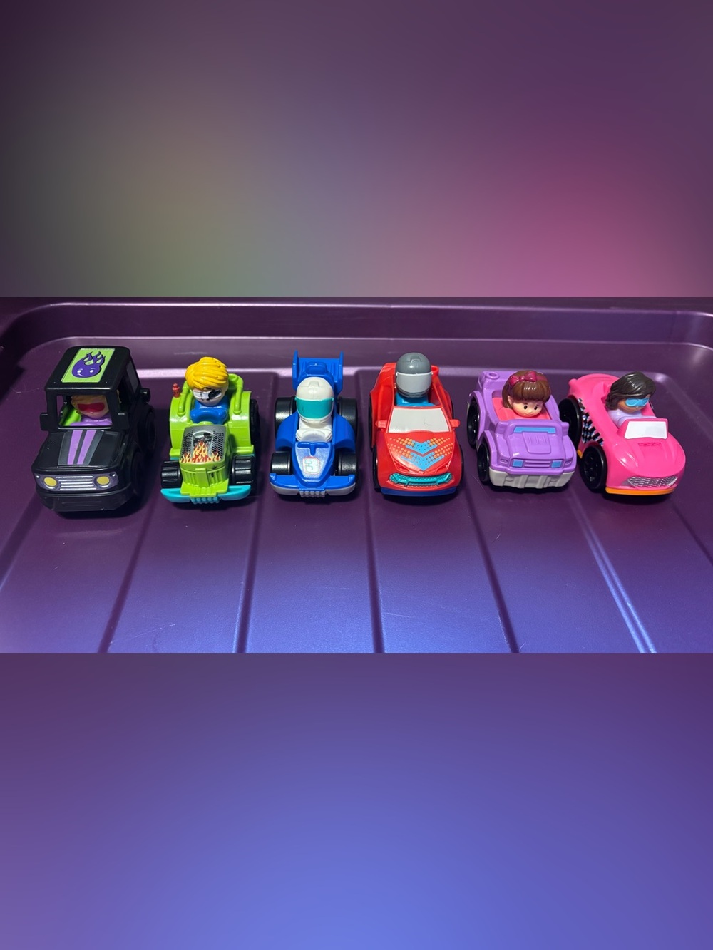 Fisher-Price Little People “Wheelies” Cars Set